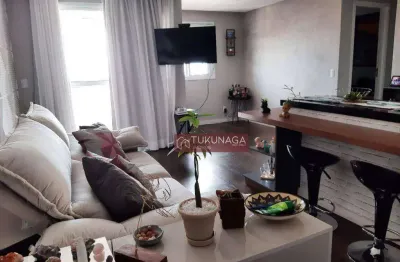 Apartamento com 2 dormitórios à venda, 75 m² por r$ 680.000,00 - jardim flor da montanha - guarulhos/sp