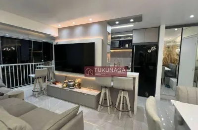 Apartamento com 2 dormitórios à venda, 56 m² por r$ 690.000,00 - vila rosália - guarulhos/sp