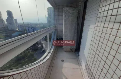 Apartamento com 1 dormitório à venda, 52 m² por r$ 320.000,00 - vila guilhermina - praia grande/sp
