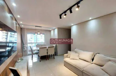 Apartamento com 2 quartos à venda, 60 m² por r$ 530.000 - picanco - guarulhos/sp