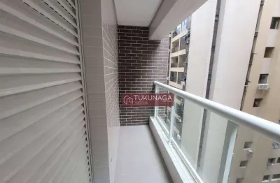 Apartamento com 2 dormitórios à venda, 82 m² por r$ 865.000,00 -ponta da praia em santos/sp.