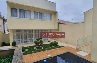 Sobrado com 3 dormitórios à venda, 400 m² por r$ 2.200.000 - parque renato maia - guarulhos/sp