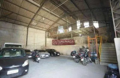 Galpão para alugar, 1000 m² por r$ 15.000,00/mês - vila são rafael - guarulhos/sp