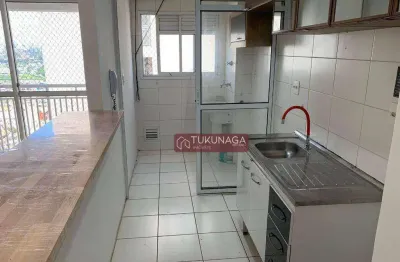 Apartamento com 2 dormitórios à venda, 47 m² por r$ 335.000,00 - ponte grande - guarulhos/sp