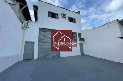 Galpão para alugar, 450 m² por r$ 14.000,00/mês -  santo amaro - são paulo/sp