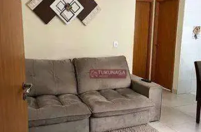 Apartamento com 2 dormitórios à venda, 42 m² por r$ 225.000,00 - água chata - guarulhos/sp