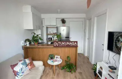 Apartamento com 1 dormitório à venda, 27 m² por r$ 310.000,00 - vila das bandeiras - guarulhos/sp