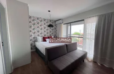 Studio com 1 dormitório para alugar, 38 m² por r$ 4.211,00/mês - vila mariana - são paulo/sp