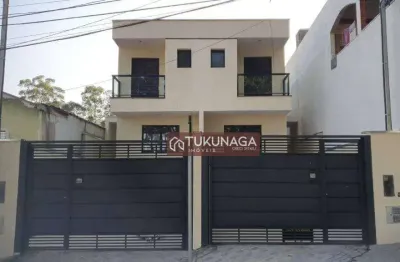 Sobrado à venda, 100 m² por r$ 550.000,00 - jardim maria dirce - guarulhos/sp