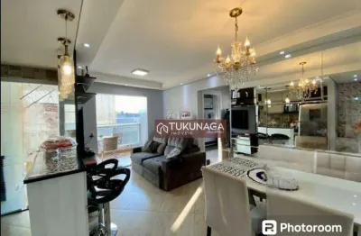 Apartamento com 2 dormitórios à venda, 61 m² por r$ 585.000- vila endres - guarulhos/sp