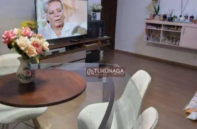 Apartamento com 3 dormitórios à venda, 76 m² por r$ 490.000,00 - jardim nova taboão - guarulhos/sp