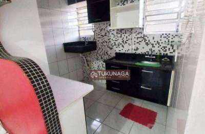 Casa com 2 dormitórios para alugar, 50 m² por r$ 1.524,00/mês - jardim maria dirce - guarulhos/sp