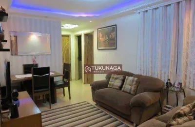 Apartamento com 2 dormitórios à venda, 48 m² por r$ 245.000 - parque jurema - guarulhos/sp