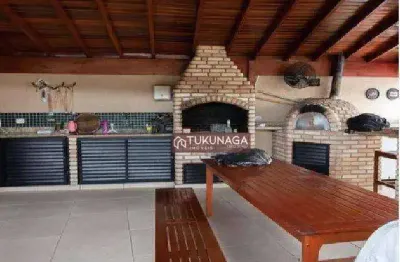 Aconchegante apartamento com sacada, carpete de madeira nos 2 dormitórios e na sala, à venda, 65 m² por r$ 390.000 - vila rosália - guarulhos/sp