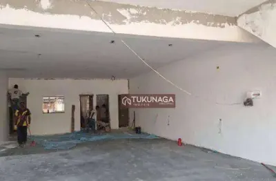 Salão para alugar, 80 m² por r$ 3.200,00/mês - jardim nova taboão - guarulhos/sp