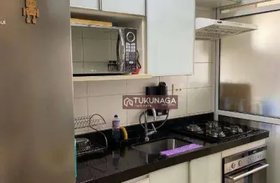 Apartamento com 2 dormitórios à venda, 64 m² por r$ 415.000,00 - ponte grande - guarulhos/sp