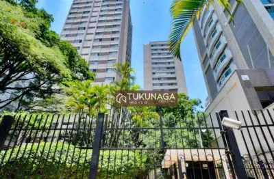 Apartamento com 3 dormitórios para alugar, 119 m² por r$ 5.872,00/mês - jardim ampliação - são paulo/sp