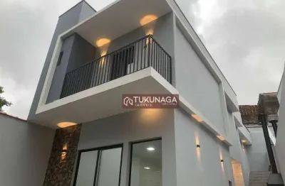 Sobrado com 3 dormitórios à venda, 127 m² por r$ 760.000,00 - jardim do triunfo - guarulhos/sp