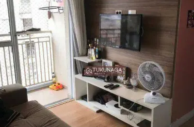Apartamento com 3 dormitórios à venda, 62 m² por r$ 405.000,00 - ponte grande - guarulhos/sp