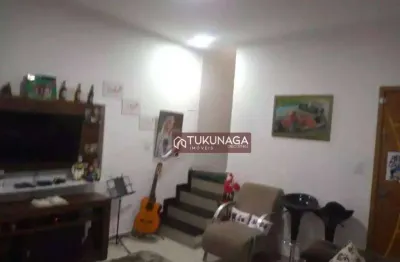 Sobrado com 2 dormitórios à venda, 85 m² por r$ 450.000 - parque das nações - santo andré/sp