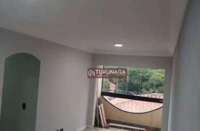 Apartamento com 2 dormitórios para alugar, 75 m² por r$ 2.800,00/mês - vila zanardi - guarulhos/sp