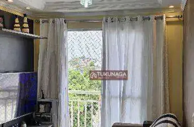 Apartamento com 2 dormitórios à venda, 40 m² por r$ 235.000 - parque industrial cumbica - guarulhos/sp
