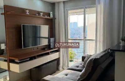 Apartamento com 2 dormitórios à venda, 52 m² por r$ 330.000,00 - vila bremen - guarulhos/sp