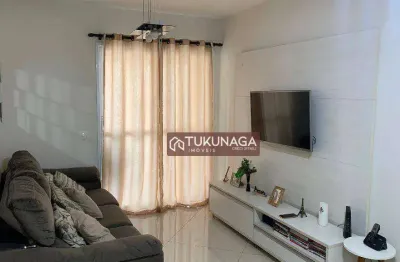 Apartamento com 2 dormitórios à venda, 64 m² por r$ 590.000,00 - vila augusta - guarulhos/sp