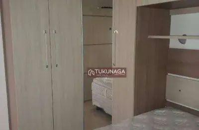 Apartamento com 2 dormitórios à venda, 50 m² por r$ 390.000,00 - vila augusta - guarulhos/sp