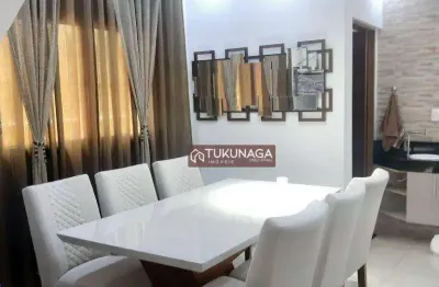 Sobrado à venda, 157 m² por r$ 800.000,00 - jardim santa clara - guarulhos/sp