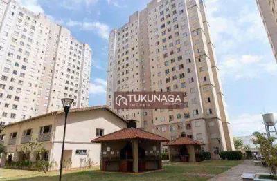 Apartamento com 2 dormitórios à venda, 45 m² por r$ 280.000 - ponte grande - guarulhos/sp