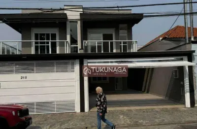 Sobrado com 3 dormitórios à venda, 150 m² por r$ 900.000 - parque continental i - guarulhos/sp