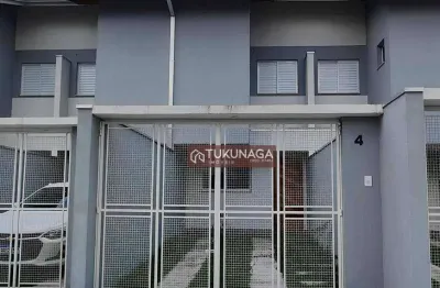Sobrado novo 2 dormitórios à venda, 76 m² por r$ 425.000 - pontal de santa marina - caraguatatuba/sp