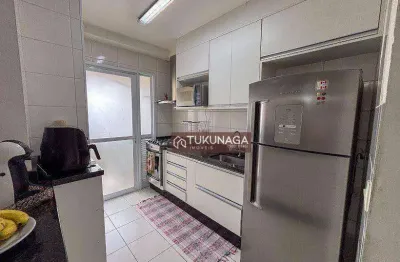 Apartamento com 2 dormitórios à venda, 56 m² por r$ 370.000,00 - jardim rosa de franca - guarulhos/sp