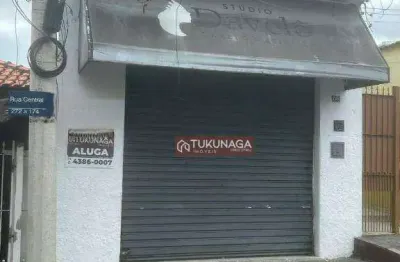 Salão para alugar, 50 m² por r$ 1.245,00/mês - parque santo antônio - guarulhos/sp