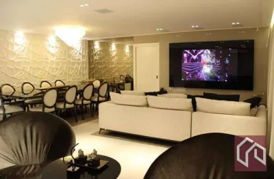 Apartamento com 3 dormitórios à venda, 197 m² por r$ 2.800.000 - jardim santa mena - guarulhos/sp