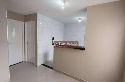 Apartamento com 2 dormitórios à venda, 48 m² por r$ 210.000,00 - água chata - guarulhos/sp