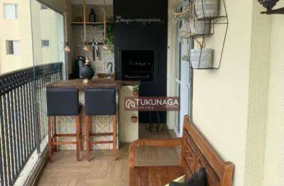 Apartamento com 3 dormitórios à venda, 93 m² por r$ 960.000,00 - jardim são paulo - guarulhos/sp