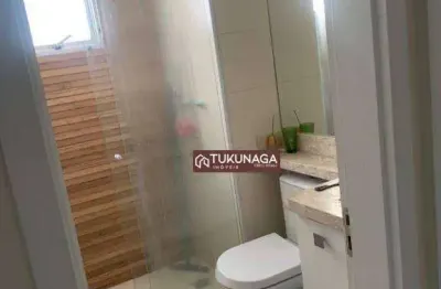 Apartamento com 2 dormitórios à venda, 44 m² por r$ 295.000 - vila rio de janeiro - guarulhos/sp