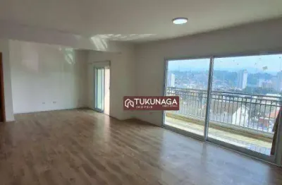 Apartamento para alugar, 150 m² por r$ 8.360,00/mês - vila rosália - guarulhos/sp