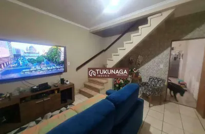 Sobrado com 3 dormitórios à venda, 155 m² por r$ 515.000 - vila galvão - guarulhos/sp