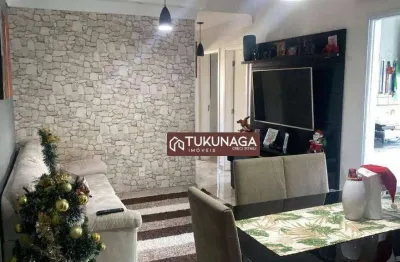 Apartamento com 3 dormitórios à venda, 75 m² por r$ 590.000,00 - vila augusta - guarulhos/sp