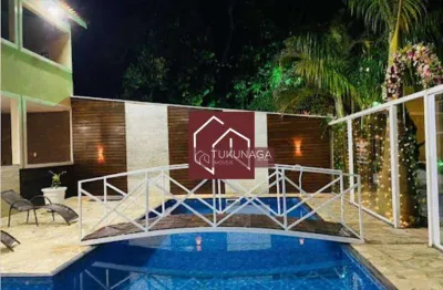 Chácara com 13 dormitórios, 3000 m² - venda por r$ 8.000.000,00 ou aluguel por r$ 35.000,00/mês - água azul - guarulhos/sp