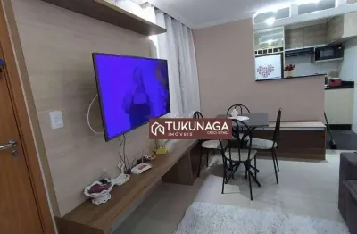 Apartamento com 2 quartos à venda, 47 m² por r$ 250.000 - água chata - guarulhos/sp