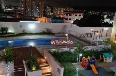 Apartamento com 2 dormitórios à venda, 58 m² por r$ 400.000,00 - jardim flor da montanha - guarulhos/sp