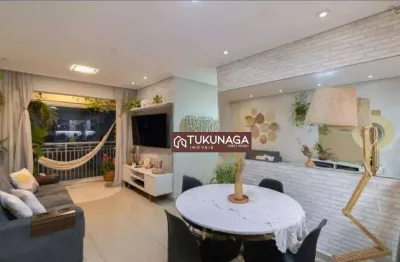 Apartamento com 3 quartos à venda, 67 m² por r$ 430.000 - ponte grande - guarulhos/sp