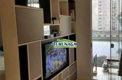 Studio com 1 quarto para alugar, 36 m² por r$ 3.000/mês - vila augusta - guarulhos/sp