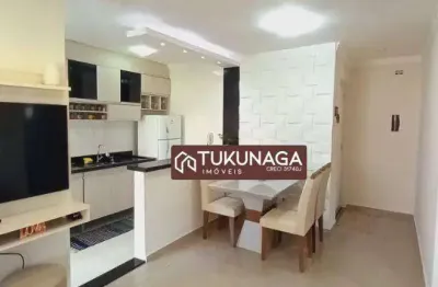 Apartamento com 2 quartos à venda, 49 m² por r$ 245.000 - jardim guilhermino - guarulhos/sp