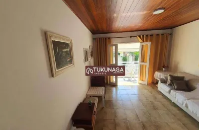 Apartamento com 1 dormitório à venda, 62 m² por r$ 375.000,00 - jardim belmar - guarujá/sp
