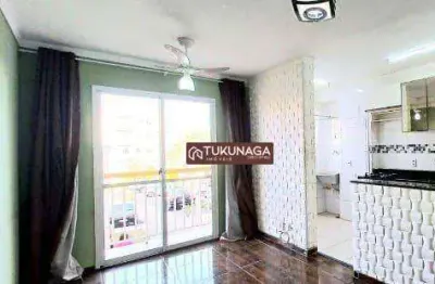 Apartamento com 2 quartos à venda, 45 m² por r$ 256.000 - jardim guilhermino - guarulhos/sp